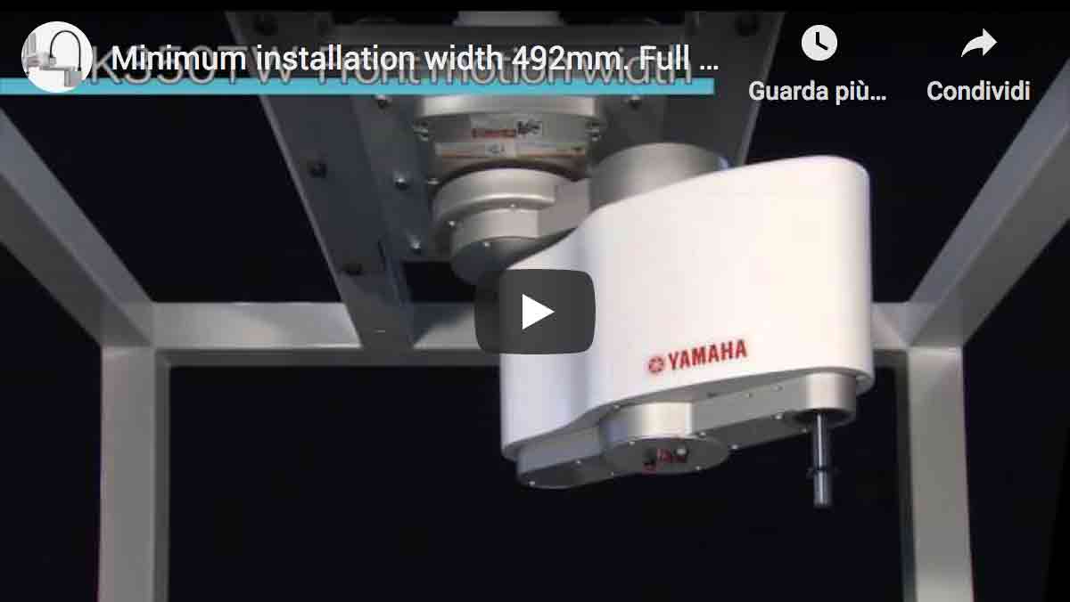 Video Yamaha Robot YK350TW