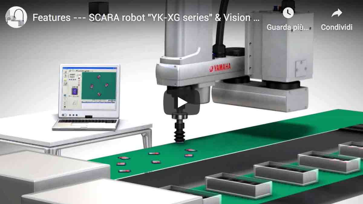 Video Yamaha Scara Serie YK-XG