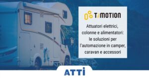 attuatori elettrici camper timotion