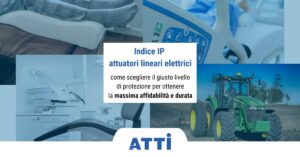 indice ip attuatori lineari elettrici
